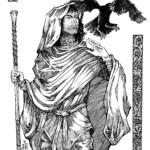Niallus Martin, aka Malefactor, is one the main characters in my novel The Name of the Shadow. He appears as a gaunt figure, the lower half of his face covered in old burn scard. A raven familiar flies in to join him. More of an antihero than pure villain, Niallus played a long game of revenge and won. He has lanky, black hair, a hawk nose, and commoner clothing. He could dress well if he wished, but he sees no need. He is a powerful necromancer. Pen-and-ink, 14x16" by Scott A. Story.